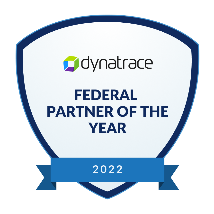 dynatrace Federal Partner of the Year 2022 Award